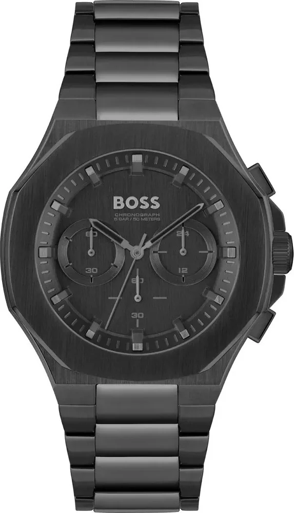 Montre Homme Hugo Boss Taper 1514088 en Acier Inoxydable Noir