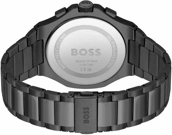 Montre Homme Hugo Boss 1514090, Boîtier Acier Noir Brossé 44mm, Cadran Bronze vue 3
