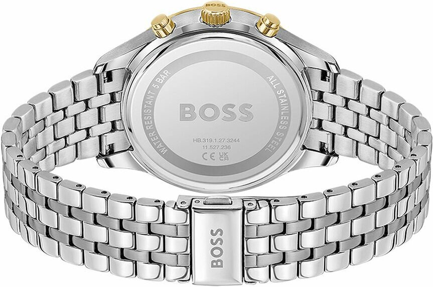 Montre Hugo Boss 1514159 Avery en Acier Argenté et Cadran Vert Foncé vue 3
