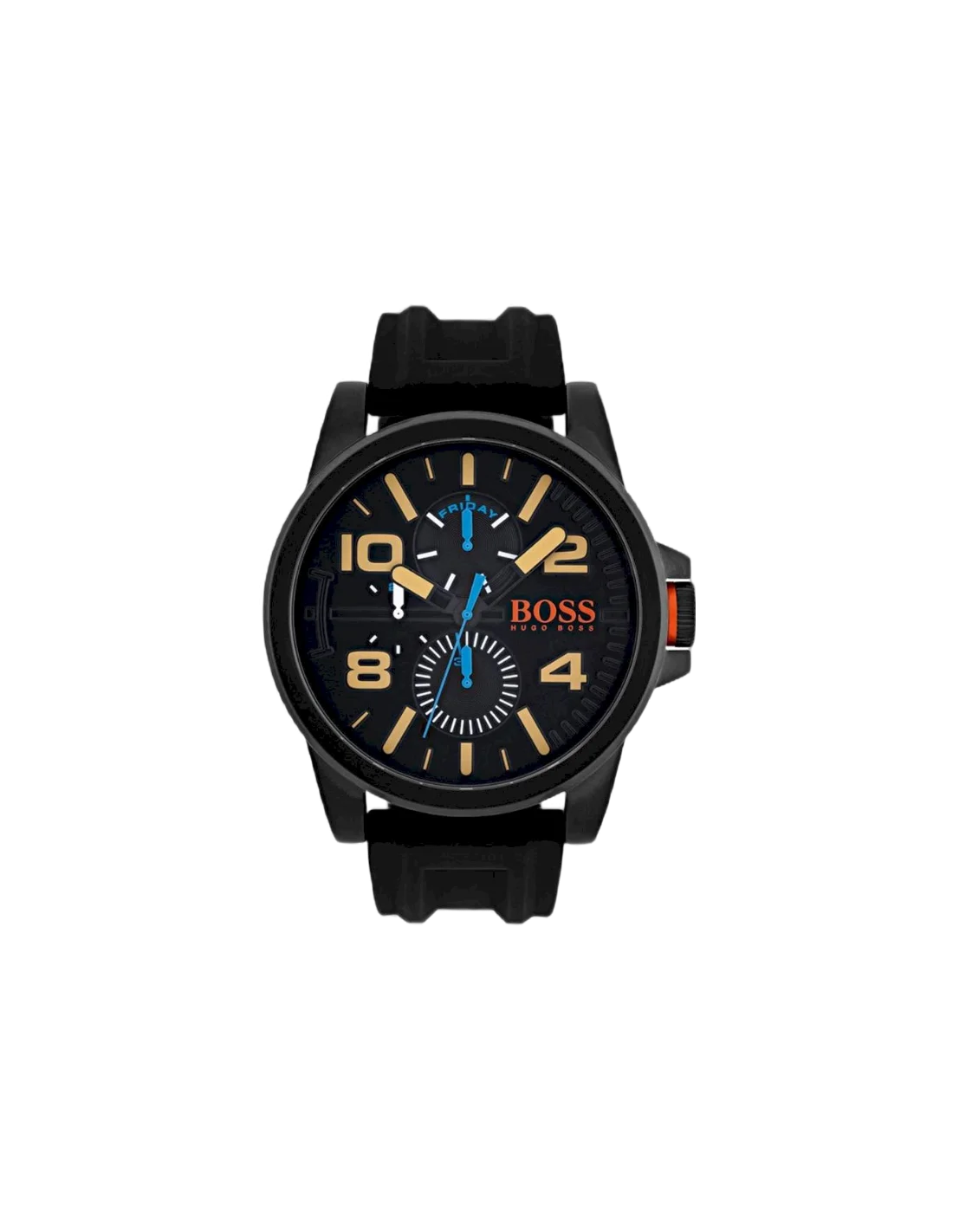 Montre Homme Hugo Boss Orange Detroit 1550011 - Boîtier et bracelet noir