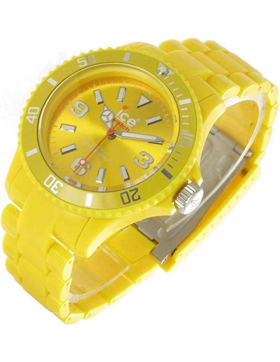 Montre Ice Watch CS.YW.UP.10 Classic Solid Jaune - Unisexe vue 2