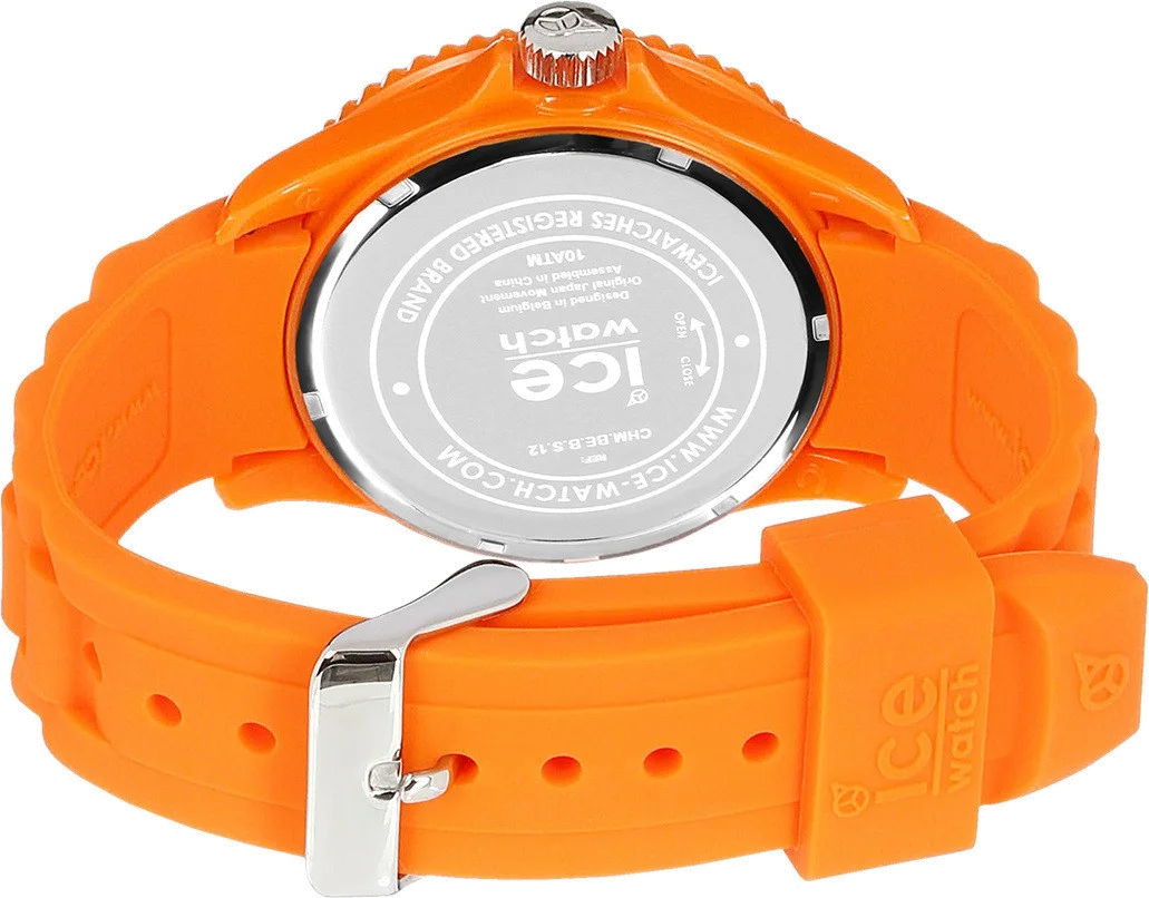 Ice Watch Sili Forever SI.OE.B.S.09 - Montre unisexe orange à bracelet silicone vue 2