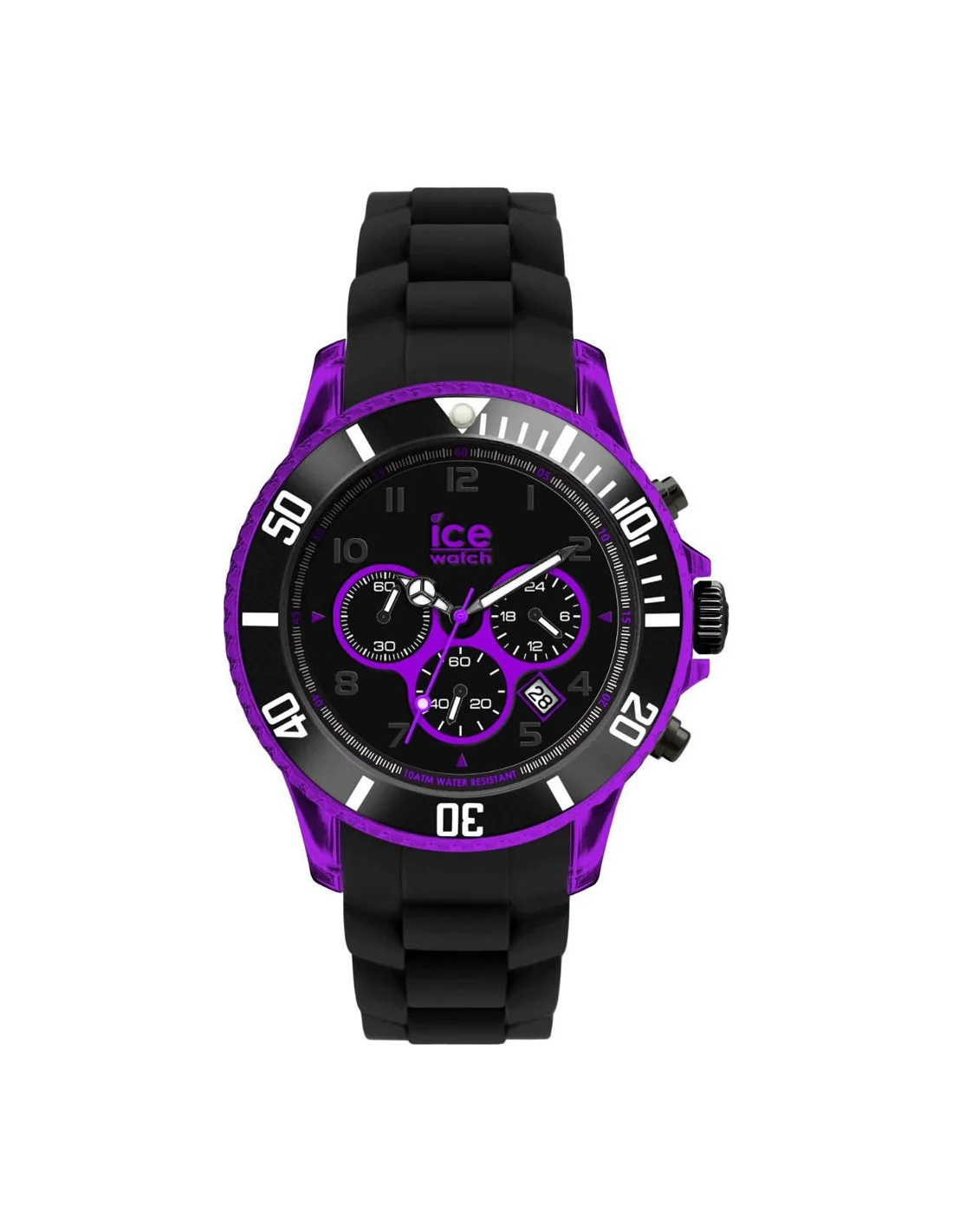 Montre Ice-Chrono Electrik CH.KPE.BB.S.12 Noir