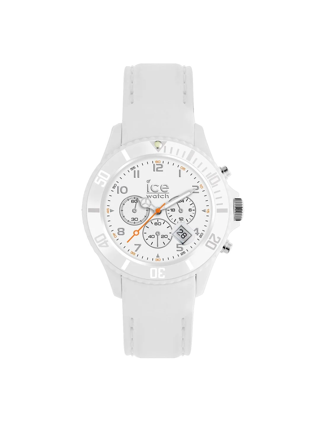 Montre Ice-Chrono Matte CHM.WE.B.S.12 Blanc