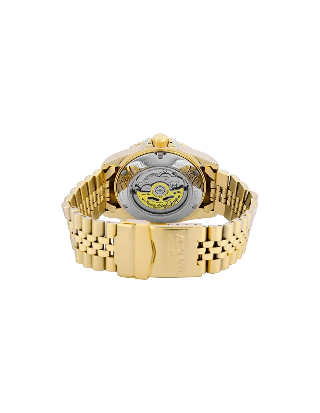 Montre homme Invicta Automatic Pro Diver avec cadran champagne vue 4