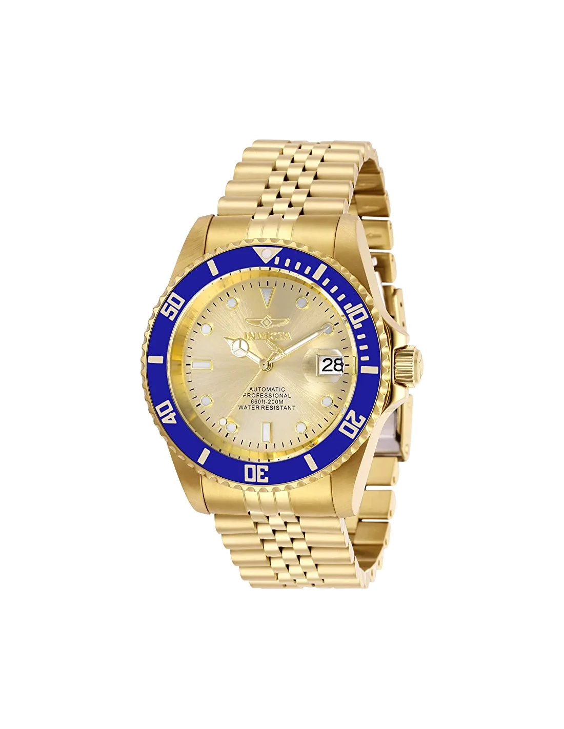 Montre homme Invicta Automatic Pro Diver avec cadran champagne