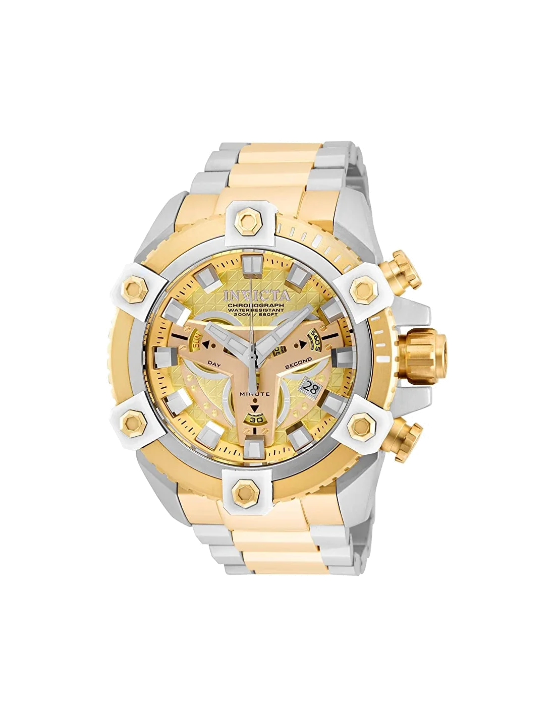 Montre homme Invicta Quartz Coalition Forces avec cadran champagne
