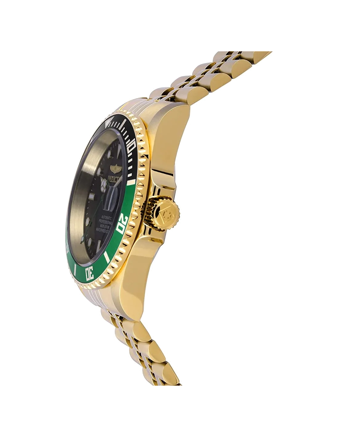 Montre homme Invicta Automatic Pro Diver à cadran noir vue 3