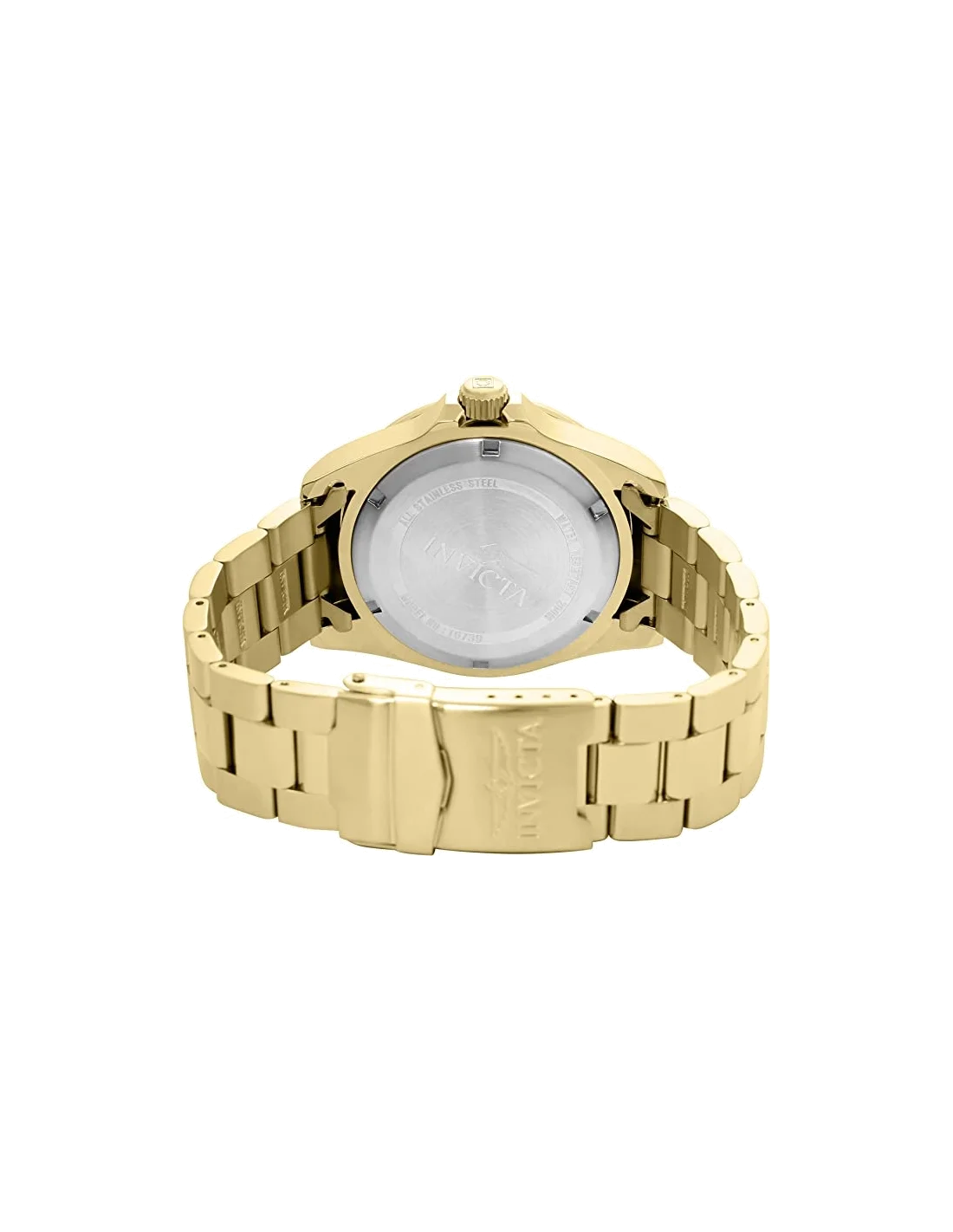 Montre homme Invicta Quartz Pro Diver en acier inoxydable doré vue 3