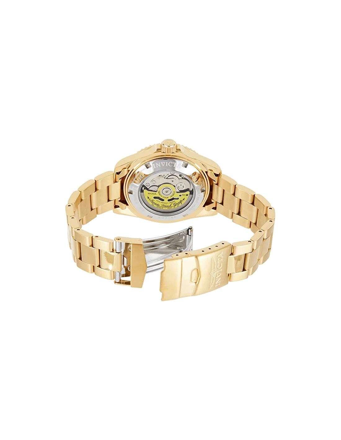 Montre homme Invicta Quartz Automatic Pro Diver à cadran noir vue 3