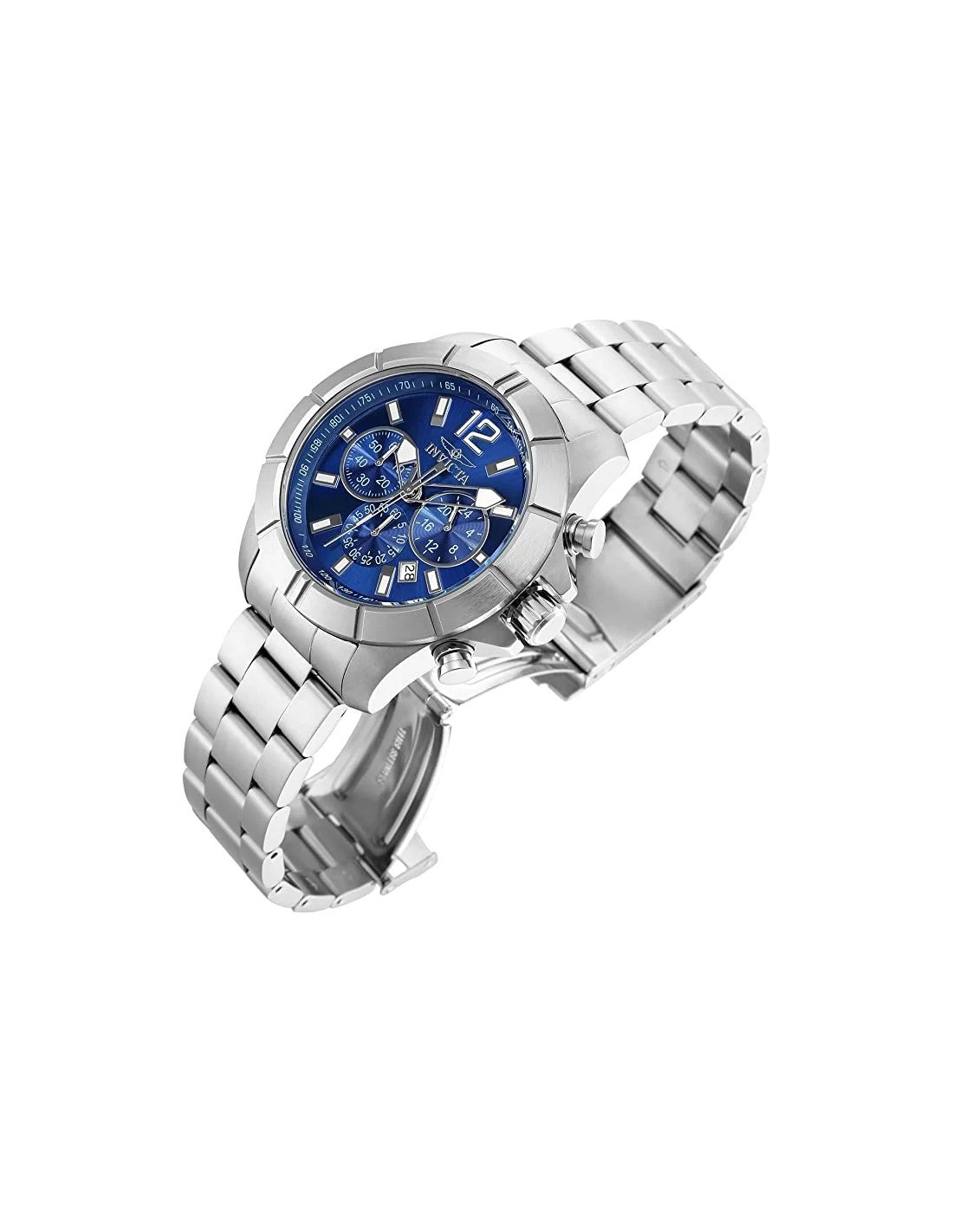 Montre homme Invicta Quartz Specialty à cadran bleu vue 4