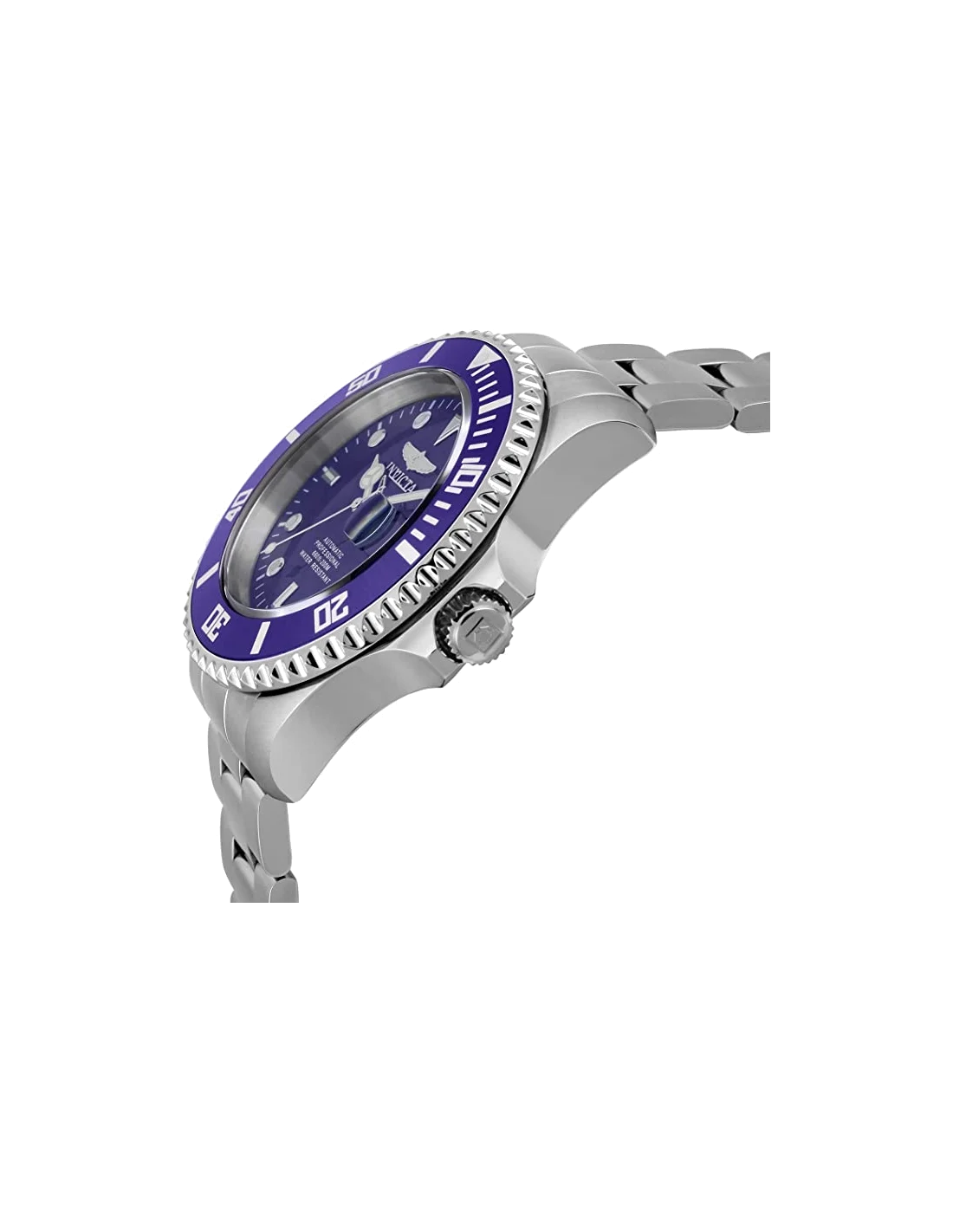 Montre homme Invicta Automatic Pro Diver à cadran bleu vue 3