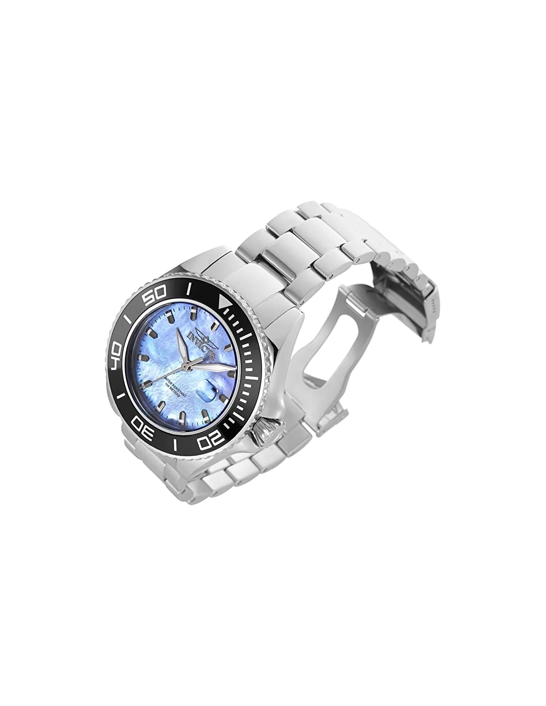 Montre homme Invicta Quartz Pro Diver avec cadran en nacre vue 3