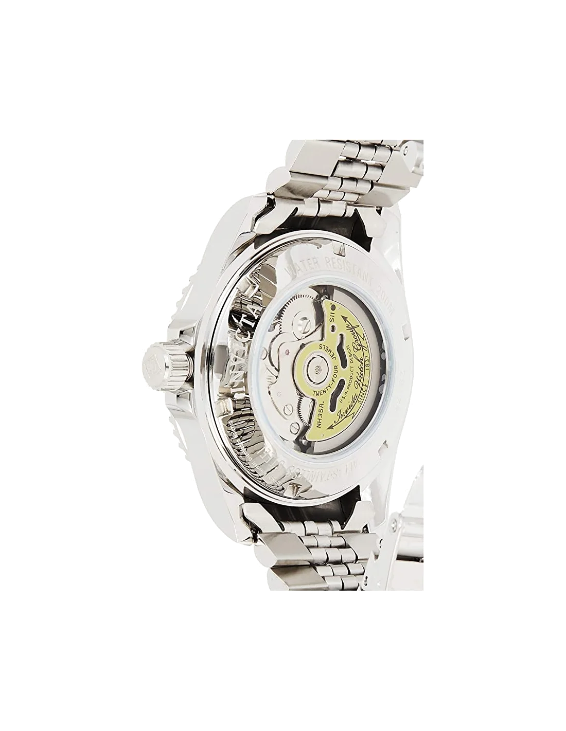 Montre homme automatique Invicta Pro cadran noir vue 5