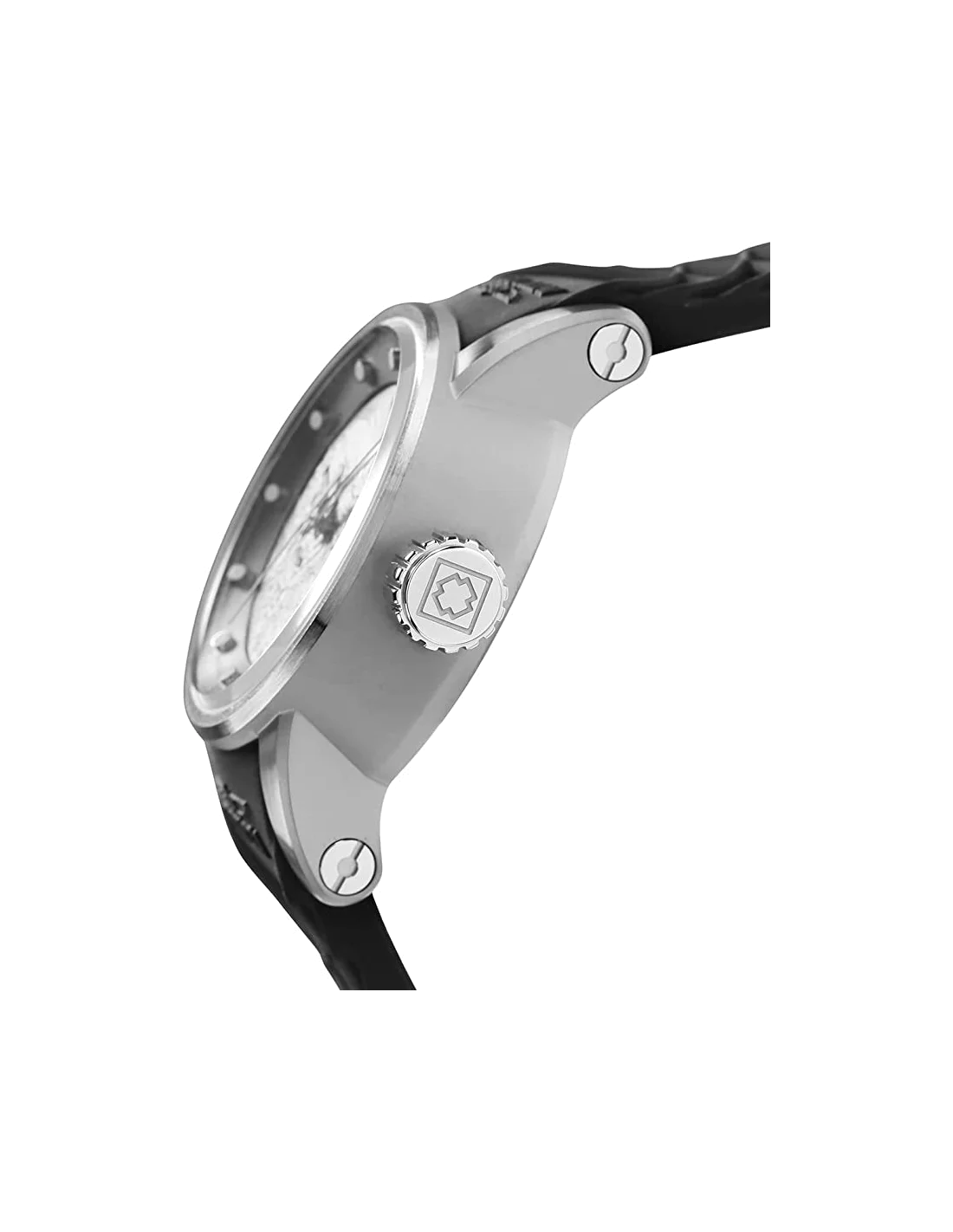 Montre homme Invicta Automatic S1 Rally avec bracelet en silicone noir et rouge vue 3