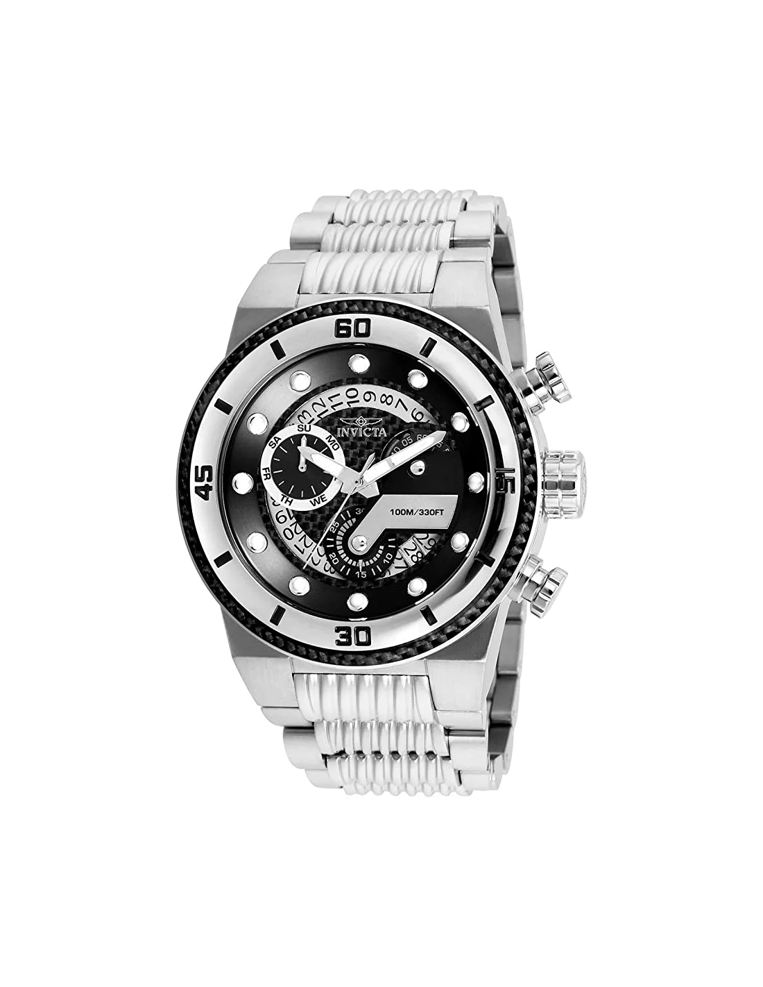 Montre homme Invicta Quartz S1 Rally avec bracelet en acier inoxydable