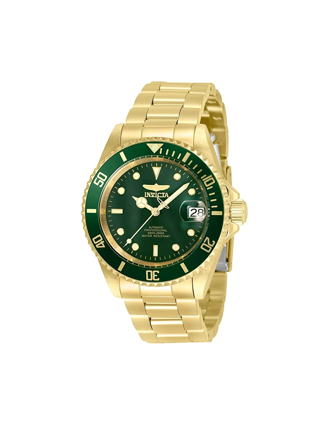 Montre homme Invicta Automatic Pro Diver à cadran vert