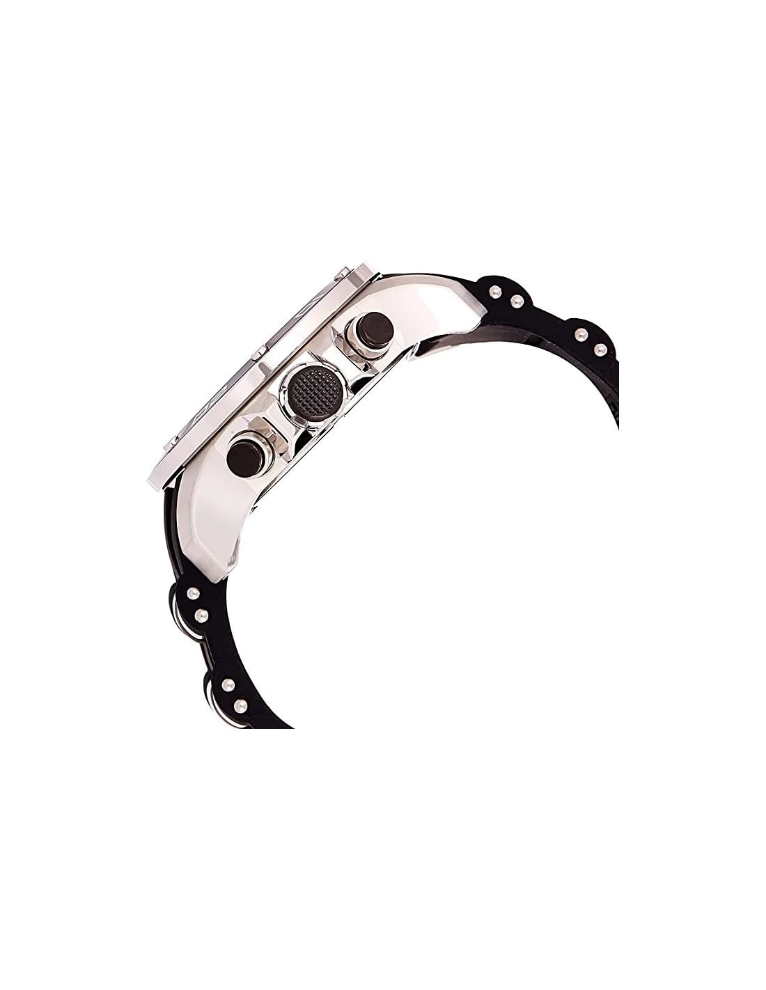 Montre homme Invicta Quartz Pro Diver avec bracelet en silicone noir vue 2