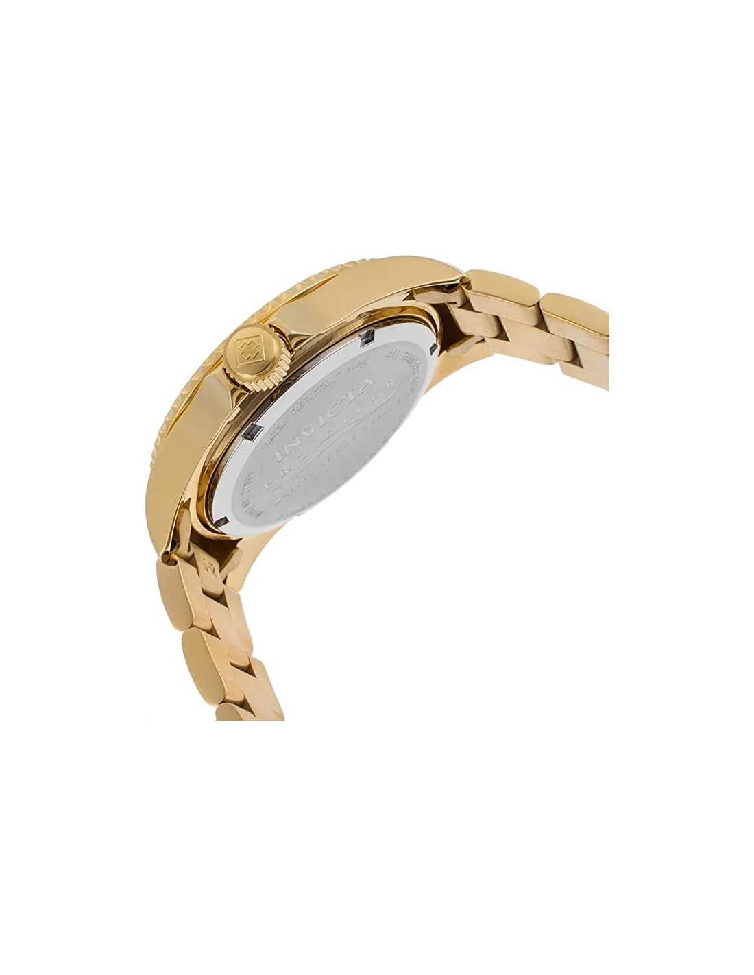 Montre homme Invicta Quartz Pro Diver avec cadran champagne vue 2