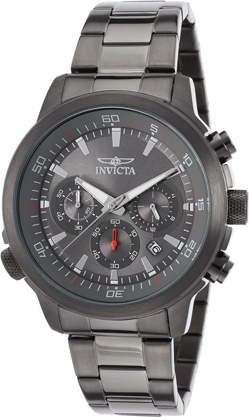 Montre Homme Invicta Specialty 19242 Bracelet Anthracite en acier