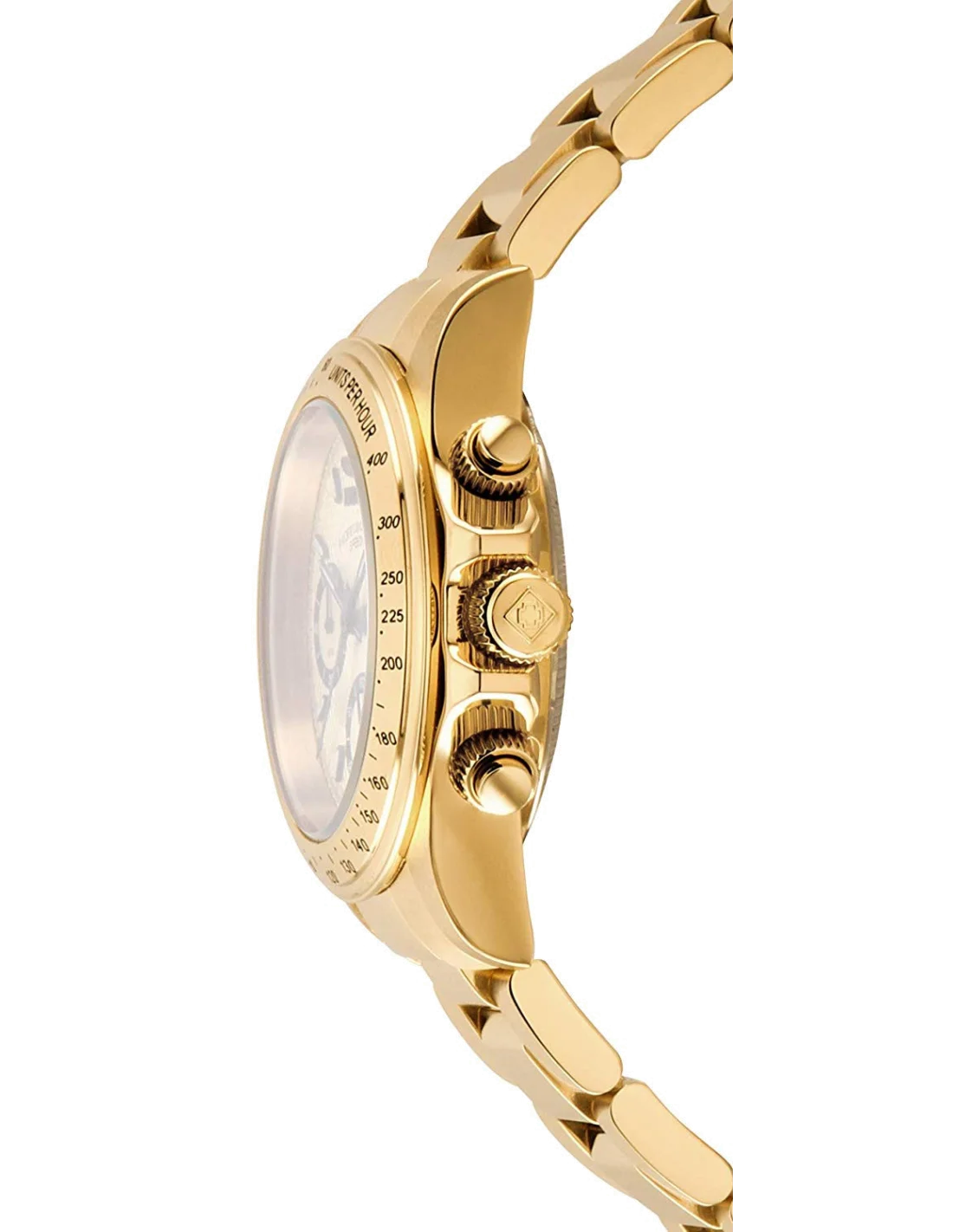 Montre Homme Invicta Speedway 14929 Bracelet Doré En Acier Inoxydable vue 2