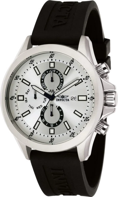 Montre Homme Invicta Specialty 1836 Bracelet En Polyuréthane teinte noire