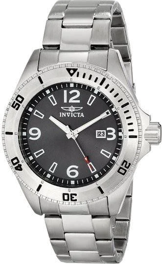 Montre Homme Invicta Pro Diver 16330 Bracelet Argenté En Acier Inoxydable