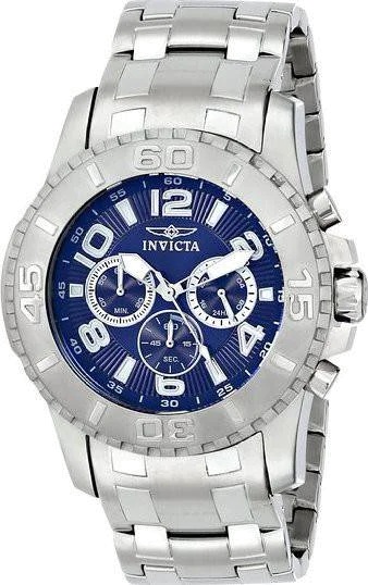 Montre Homme Invicta Pro Diver 15020 Bracelet Argenté En Acier Inoxydable