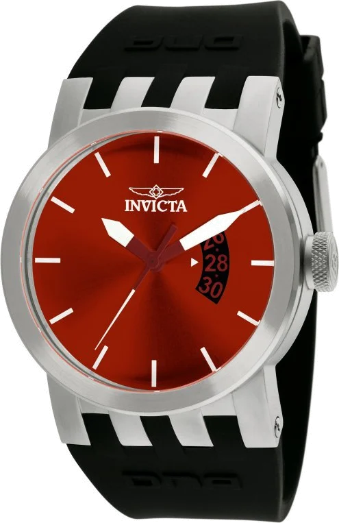 Montre Homme Invicta DNA 10406 Cadran rouge et index blancs