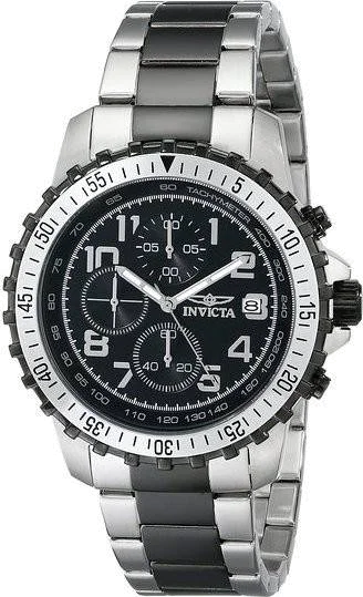 Montre Homme Invicta Pro Diver 6398 Maillons noirs et argentés