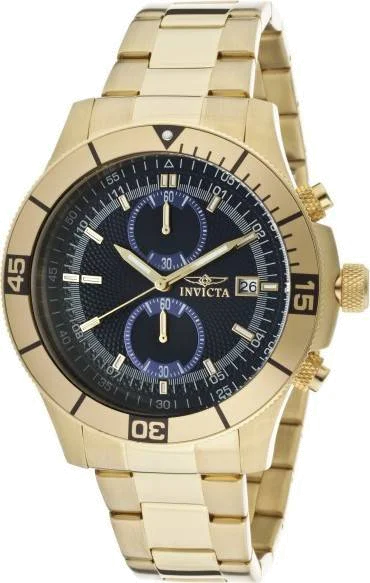 Montre Homme Invicta Specialty 12655 Bracelet doré en acier