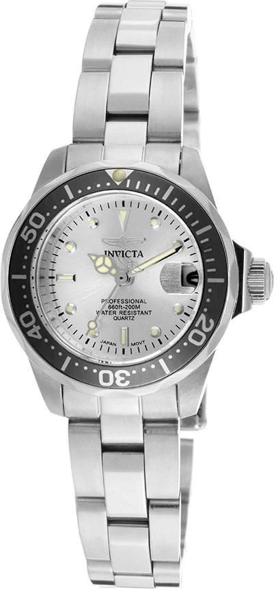 Montre Femme Invicta Pro Diver 14985 Bracelet argenté en acier