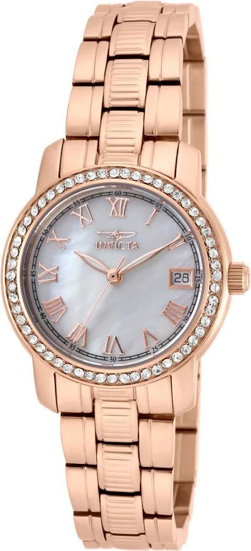 Montre Femme Invicta Specialty 18080 Bracelet teinte or rose en acier inoxydable