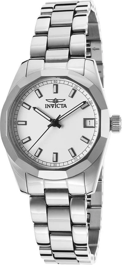 Montre Femme Invicta Ocean Reef 15499 Bracelet argenté en acier inoxydable