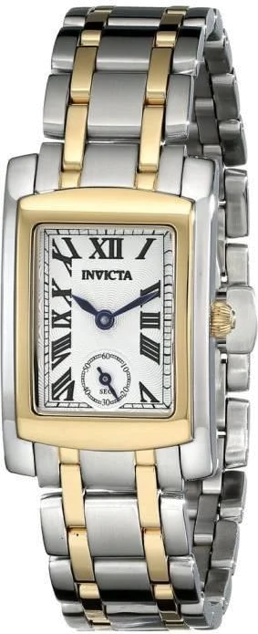 Montre Femme Invicta Angel 15622SYB Boîtier rectangulaire en acier