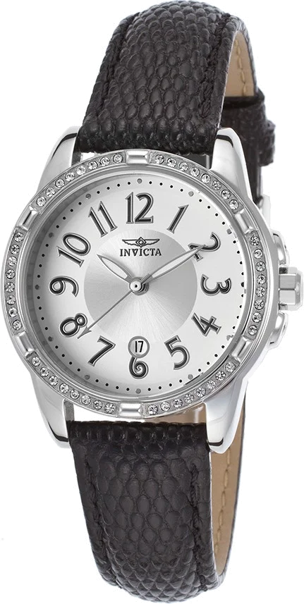 Montre Femme Invicta Angel 16340 Bracelet en cuir noir