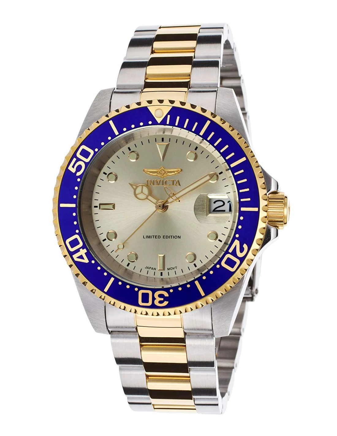 Montre Homme Invicta Pro Diver ILE8928OBA Argent vue 2