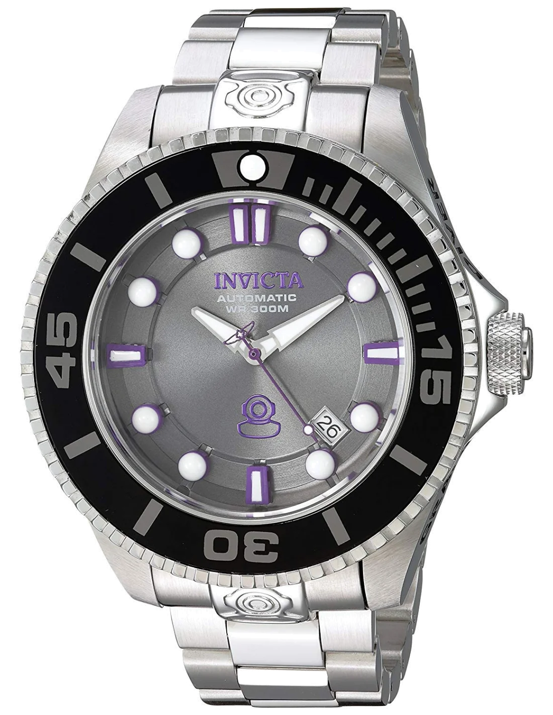 Montre Homme Invicta Pro Diver 19801 Argent vue 2