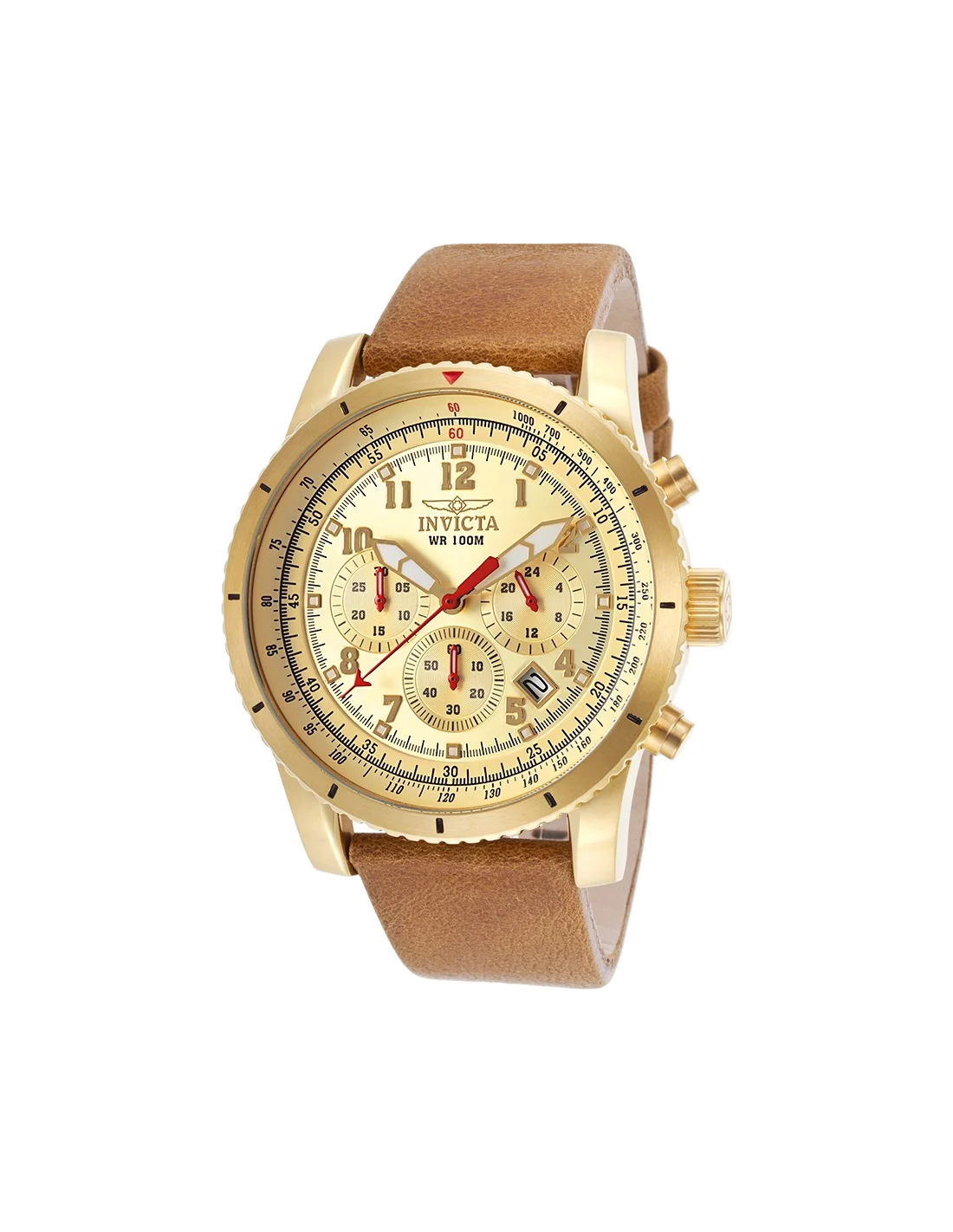 Montre Homme Invicta Aviator 18925 Marron