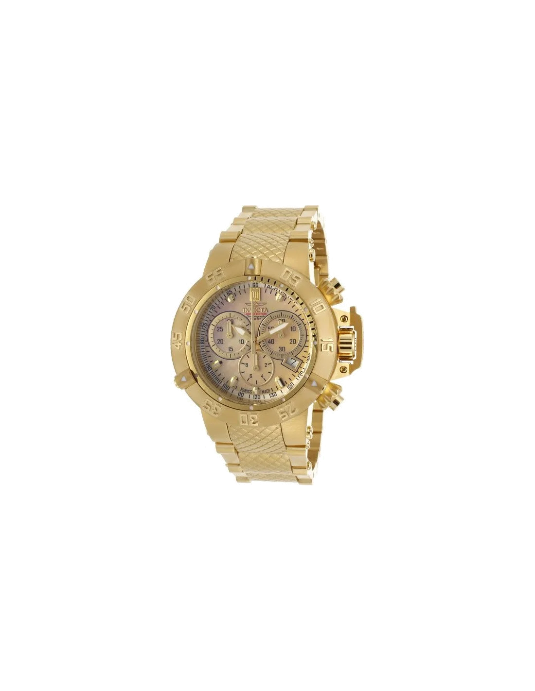 Montre Femme Invicta Jason Taylor 14597 acier doré
