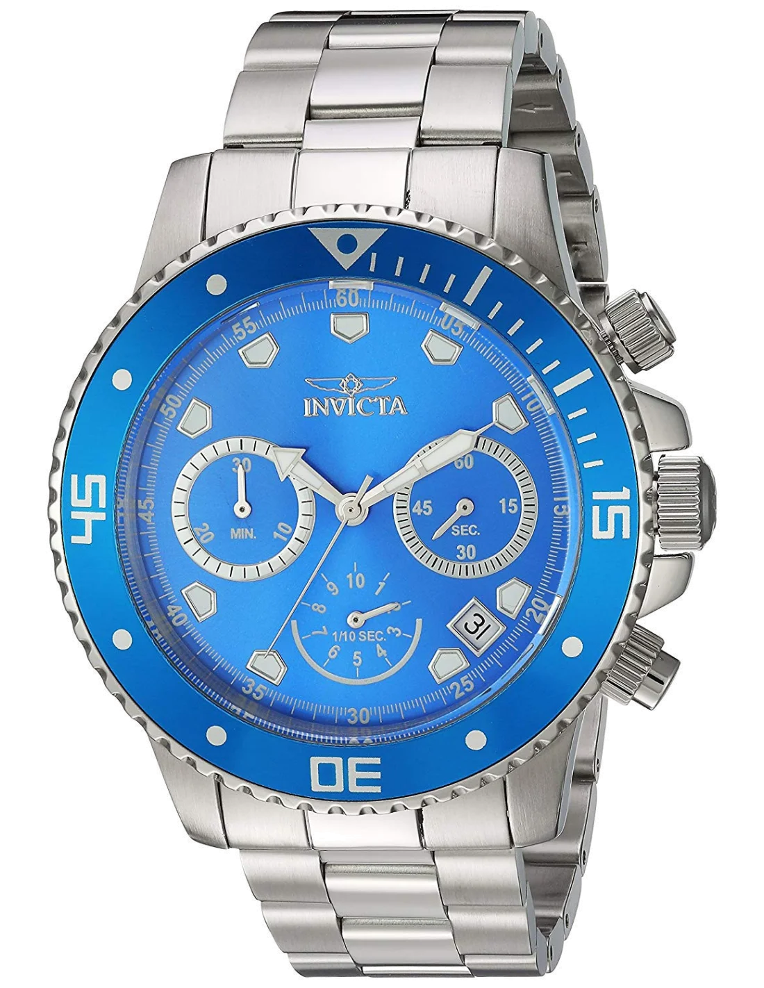 Montre Homme Invicta Pro Diver 21890 Argent