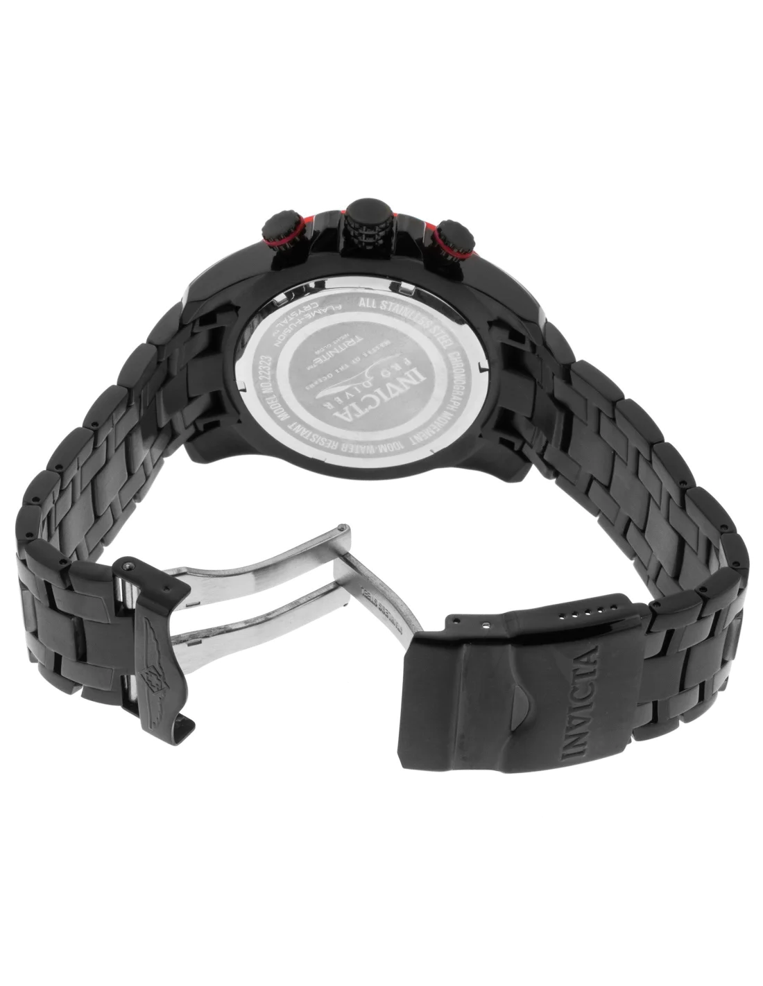 Montre Homme Invicta Pro Diver 22323 Noir vue 3