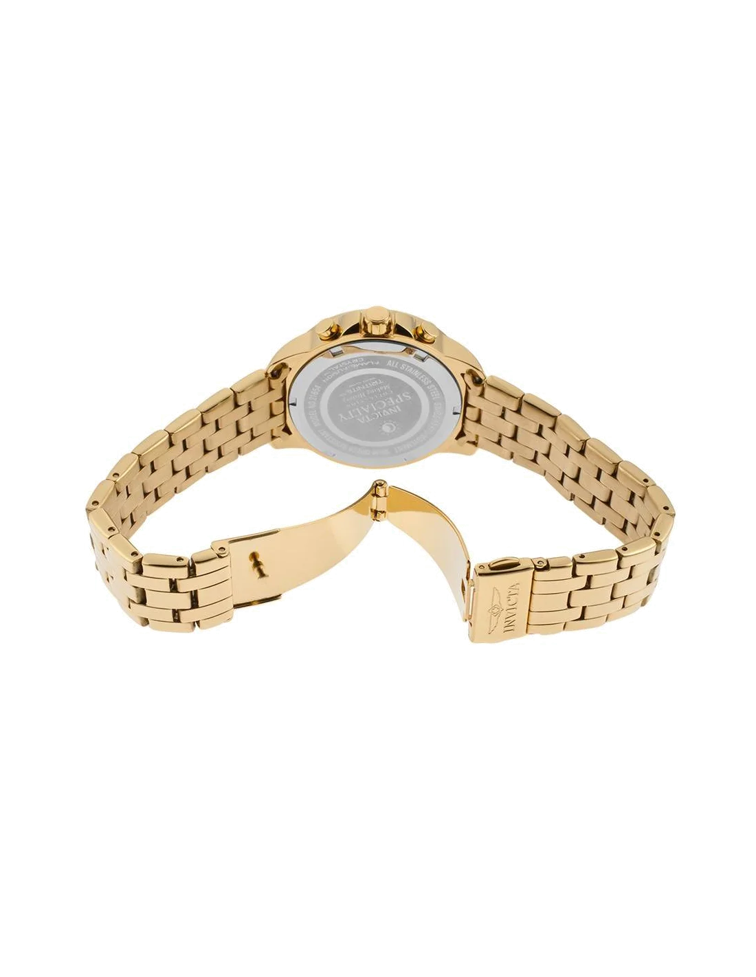 Montre Homme Invicta 21654 Or vue 3