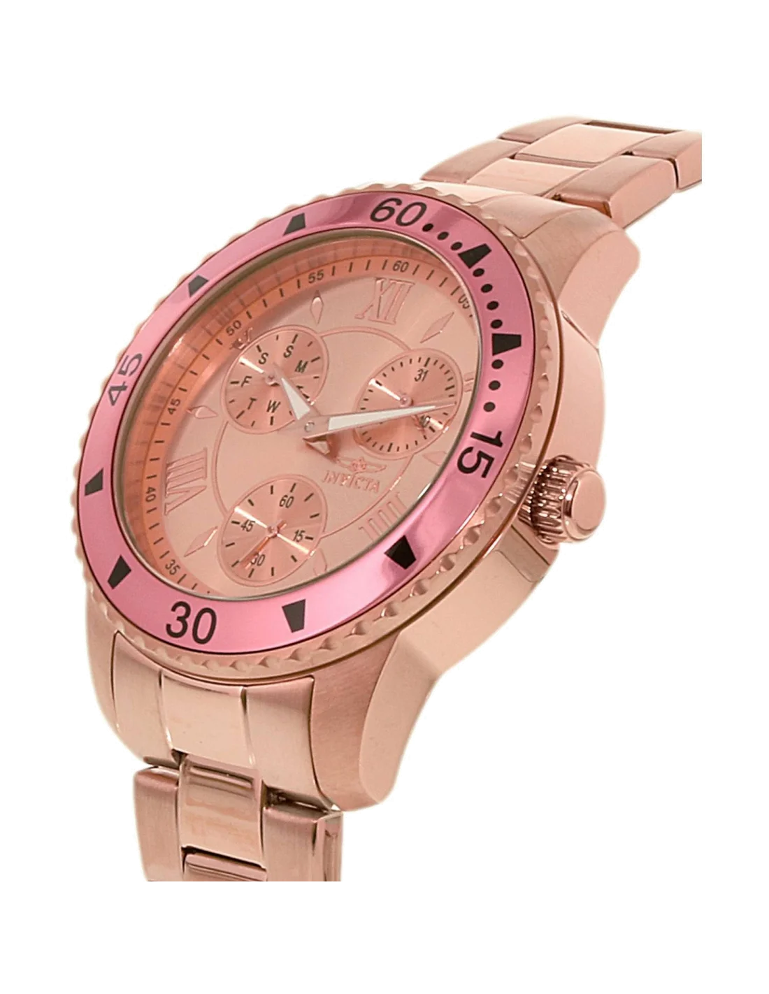 Montre Femme Invicta 21774 Or Rose vue 2