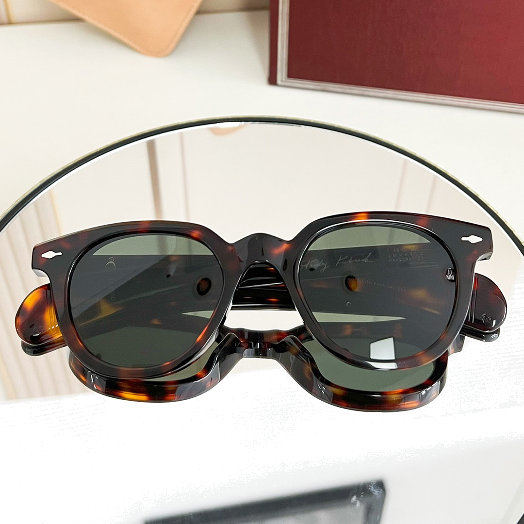 Lunettes de Soleil Jacques Marie Mage JMM481D Stanley Kubrick 1948 couleur écaille - Ecaille vue 3