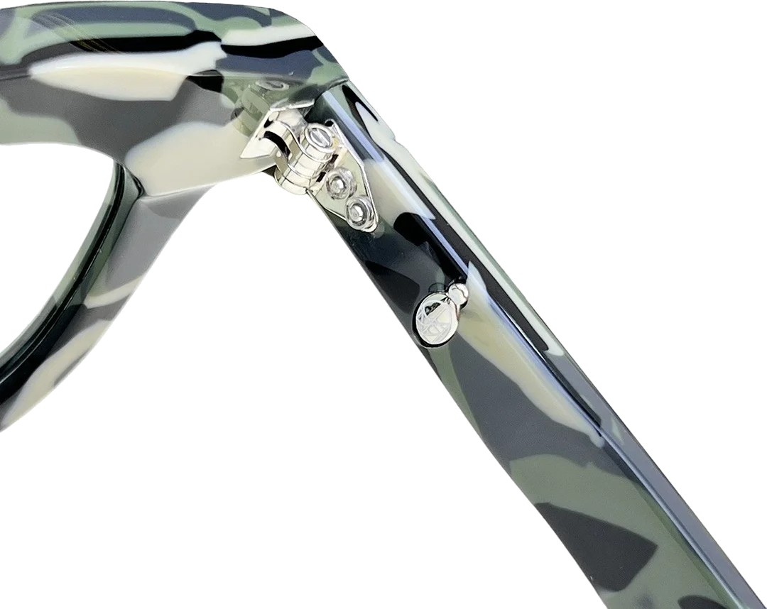 Lunettes de Soleil Jacques Marie Mage Devaux - Réf. 110092 - Acétate Camouflage Unisexe vue 5