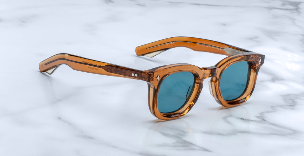 Lunettes de Soleil Jacques Marie Mage Devaux Whiskey en acétate - Havana vue 6