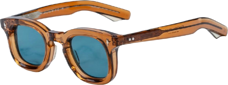 Lunettes de Soleil Jacques Marie Mage Devaux Whiskey en acétate - Havana vue 7