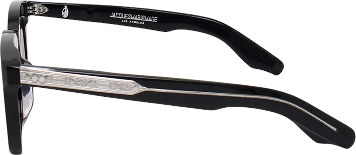 Lunettes de Soleil Jacques Marie Mage Devaux Black en acétate - Noir vue 4