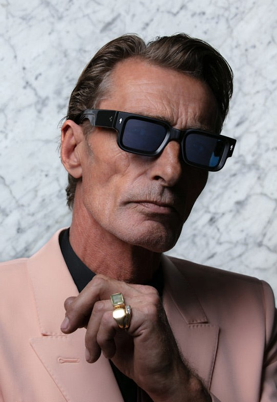 Lunettes de soleil Jacques Marie Mage ASCARI en acétate - Noir vue 4